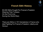 French Sikh History Presentation 