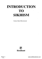 Introduction To Sikhism