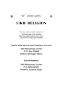 Sikh Religion