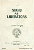 Sikh as Liberators