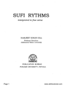 Sufi Rhythms Interpreted in Free Verse