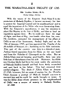 The Maratha Sikh Treaty Of 1785 By Dr Ganda Singh