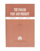 The Punjab Past and Present Vol XXXXII Part II  
