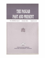 The Punjab Past and Present Vol XXXXIII Part II 