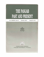 The Punjab Past and Present Vol XXXXIV Part II  