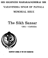 The Sikh Sansar  By Dr Ganda Singh