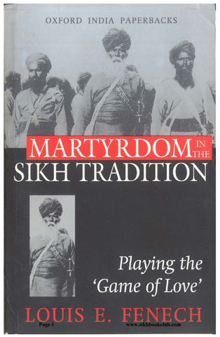Martyrdom In The Sikh Tradition 