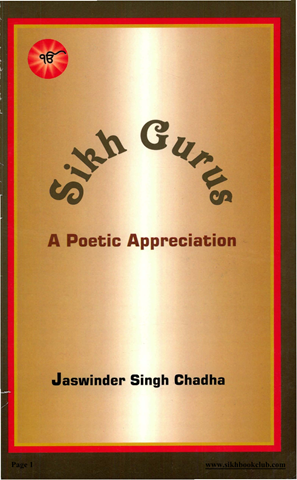 Sikh Gurus A Poetic Appreciation 
