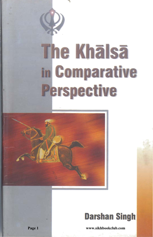 The Khalsa In Comparative Perspective 