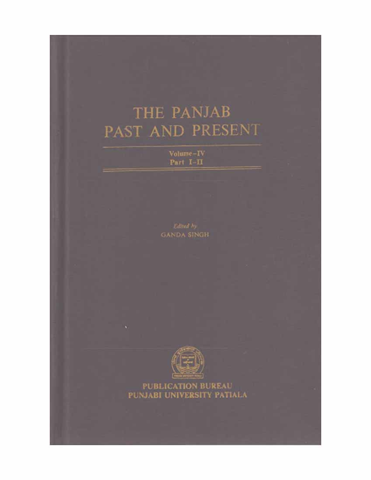 The Punjab Past and Present Vol IV Part I & II 