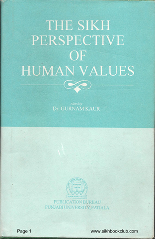 The Sikh Perspective of Human Values