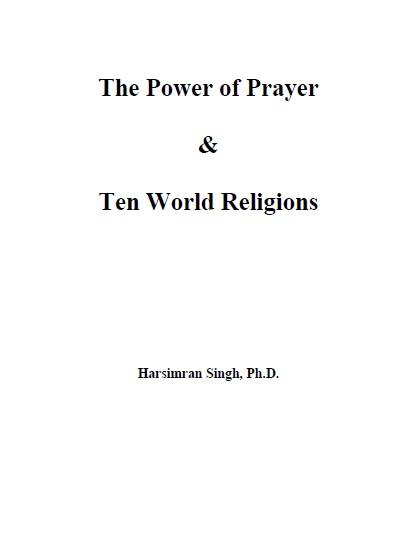 The Power of Prayer 10 World Religions 